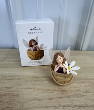 Hallmark Keepsake May Flowers Fairy Ornament 2018 4th Friendly Fairy Series