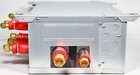 Silver Mitsubishi Electric PAC-LMA30BC branch box with red and black RCA ports and circular cable connectors on the side.