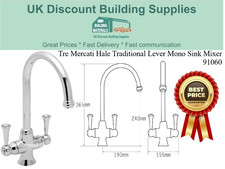 Tre Mercati Hale Traditional Lever Mono Sink Mixer 91060