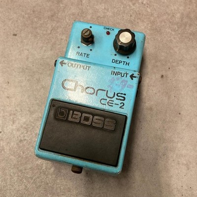 BOSS CE-2 Chorus pedal Silver Screw Used, scratches, no accessories