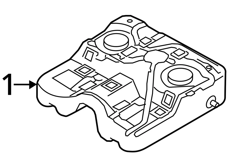 (LOCAL PICKUP ONLY) Fuel Tank Fits 11-13 SORENTO 4491872 Foto 3 de 3