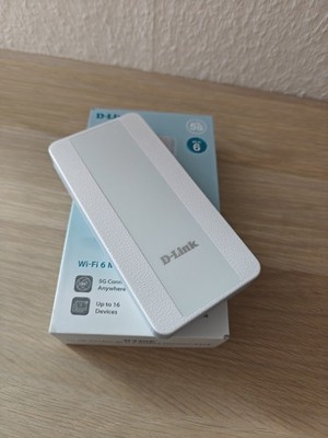 D-Link F518 5G NR AX1800 Mobiler WLAN Router - Wie neu - 8000mAh Powerbank