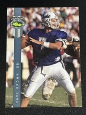 Football 1992 Classic Four Sport Dave Brown Duke Blue Devils Quarterback #301
