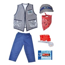 LeSheng Train Conductor Dress Up with Accessories Train Adventure Awaits Ages 3 