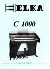 ELKA C1000 C2000 Service Manual Schematic Diagrams Schema Schematic 42 Pages