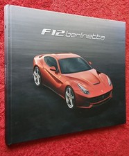 FERRARI F12 berlinetta Sales Brochure Hardback 2012 RARE VGC
