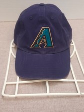 Retro Arizona Diamondbacks Hat Strap Back 47 Brand Purple Teal Dad Hat Preppy