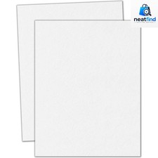 Heavyweight White Cardstock Sheets 8.5x11 110 lb pack of 20