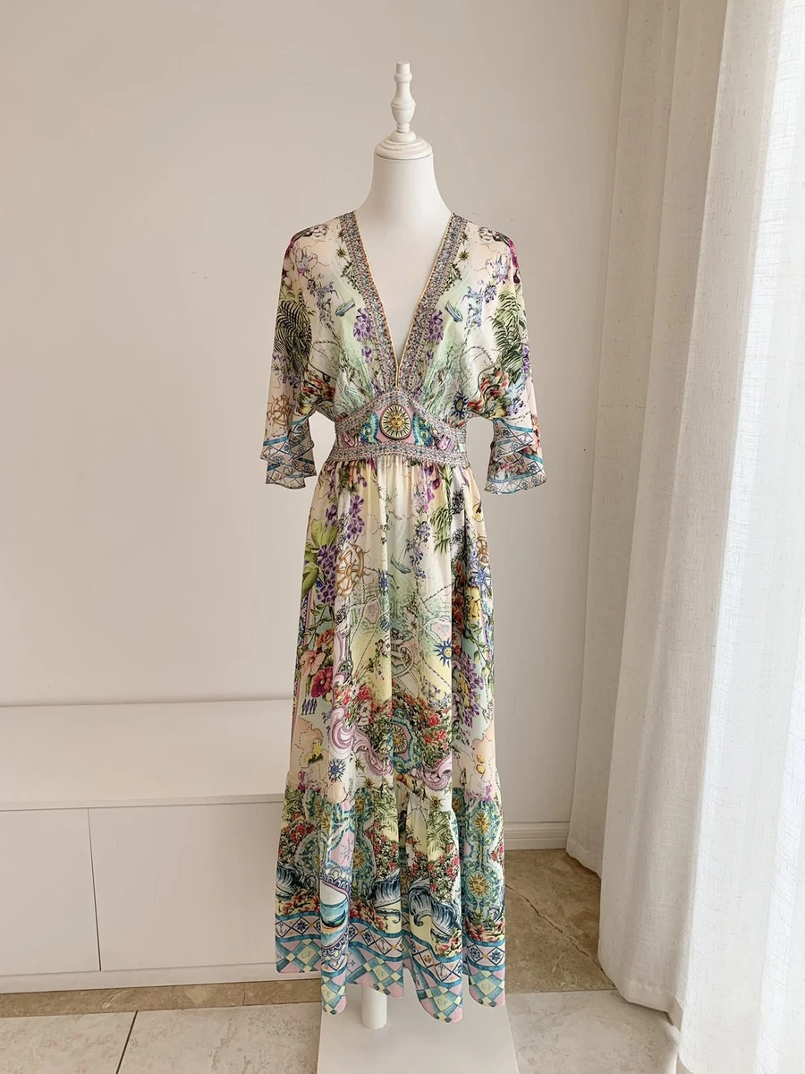 Flower Green Dresses for Women for sale | eBay