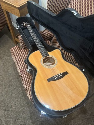 PRS SE Angelus A50E Acoustic Electric Guitar Natural w/ Hard Case Excellent