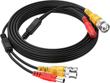 16FT 5M Pre-Made 2-In-1 BNC Video + Power DC Extension Cable for CCTV Security C