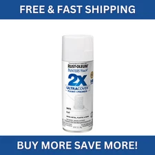 12 Oz. Resistant Flat White General Purpose 360° Spray Paint Interior/exterior