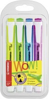 Textmarker - Stabilo Swing Cool - 4Er Pack - Gelb, GrüN, Blau, Pink,