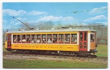 Connecticut Electric Railway Trolley Museum Car 3001 Warehouse Point Postcard