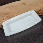 Pyrex Vintage White Milk Glass Butter Dish Bottom Base ONLY Replacement Piece 7"