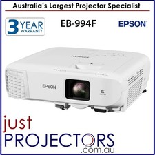 Epson EB-994F Full HD LCD 4100 lumen Projector from Just Projectors 3 Year Wrnty