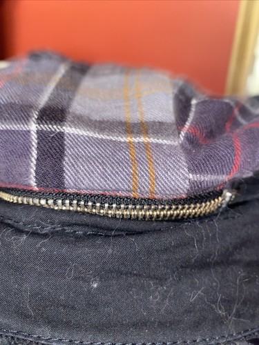 Barbour Rebel Wax Jacket Country Utility Cintura 14 Caldo Spessore Pit2pit 21,5 pollici Ottime Condizioni - Foto 12 di 17