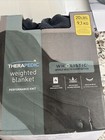 Therapedic® 20lb. Jersey Knit Weighted Blanket in Navy