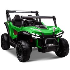 ZEOPHOL 24V Kids Ride On Car UTV Truck 4WD 2-Seater Electric Truck 80W 4 Green