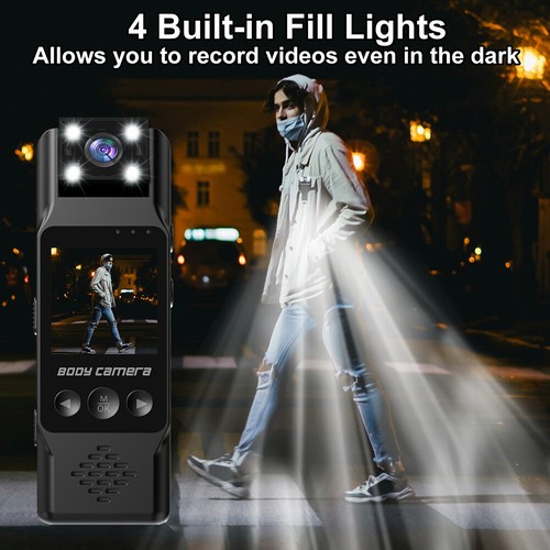 HD 4K/2K/1080P Body Camera Night Vision Voice Video Recording Mini Cam Sports DV - Picture 9 of 26