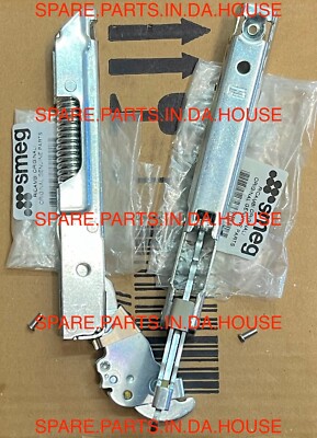2 x Genuine Smeg Oven SMALL OVEN Door Hinge TR4110BLD TR4110BLD1 TR4110BLF