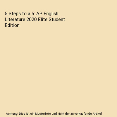 5 Steps to a 5: AP English Literature 2020 Elite Student Edition, Estelle M. Ran