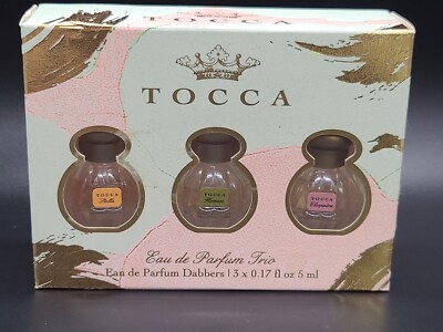 TOCCA Eau de Parfum Trio: Florence, Stella, Cleopatra 3 x 0.17 fl.oz.
