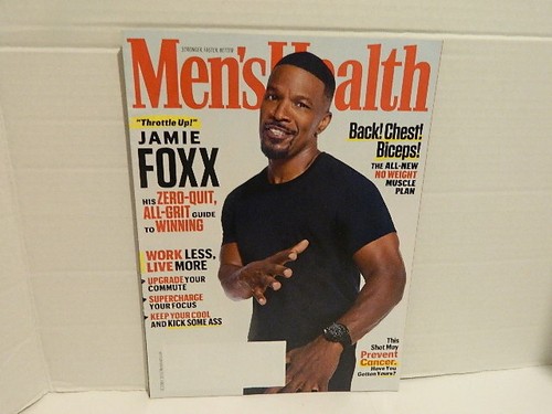 Mens Health Magazine Jamie Foxx Back Chest Biceps October 2021 Issue - Picture 3 of 3