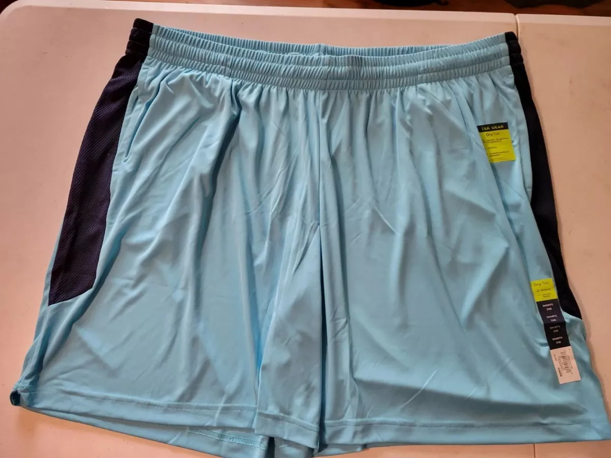 MEN'S BIG AND TALL TEK-GEAR DRY-TEK SHORTS SIZE 3XB WITH SIDE