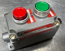 Killark XCS-0B4 Switch for hazardous locations, aluminum alloy. Used Surplus.