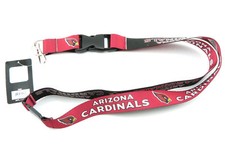 ARIZONA CARDINALS NFL Football Officially Team Colors Reversible Lanyard