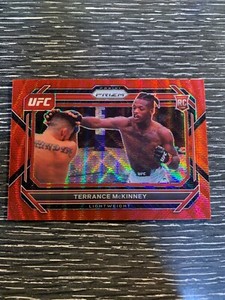 Terrance McKinney 2023 Prizm UFC #31 Rookie Red Wave Prizm