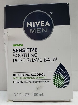 NEW Nivea Men Sensitive Soothing Post Shave Balm Instantly Soothing - 3.3 oz.