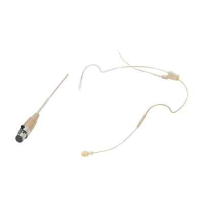 W Audio kleines Headset-Mikrofon - 4-polig Mini XLR (für Shure & Trantec-Systeme)