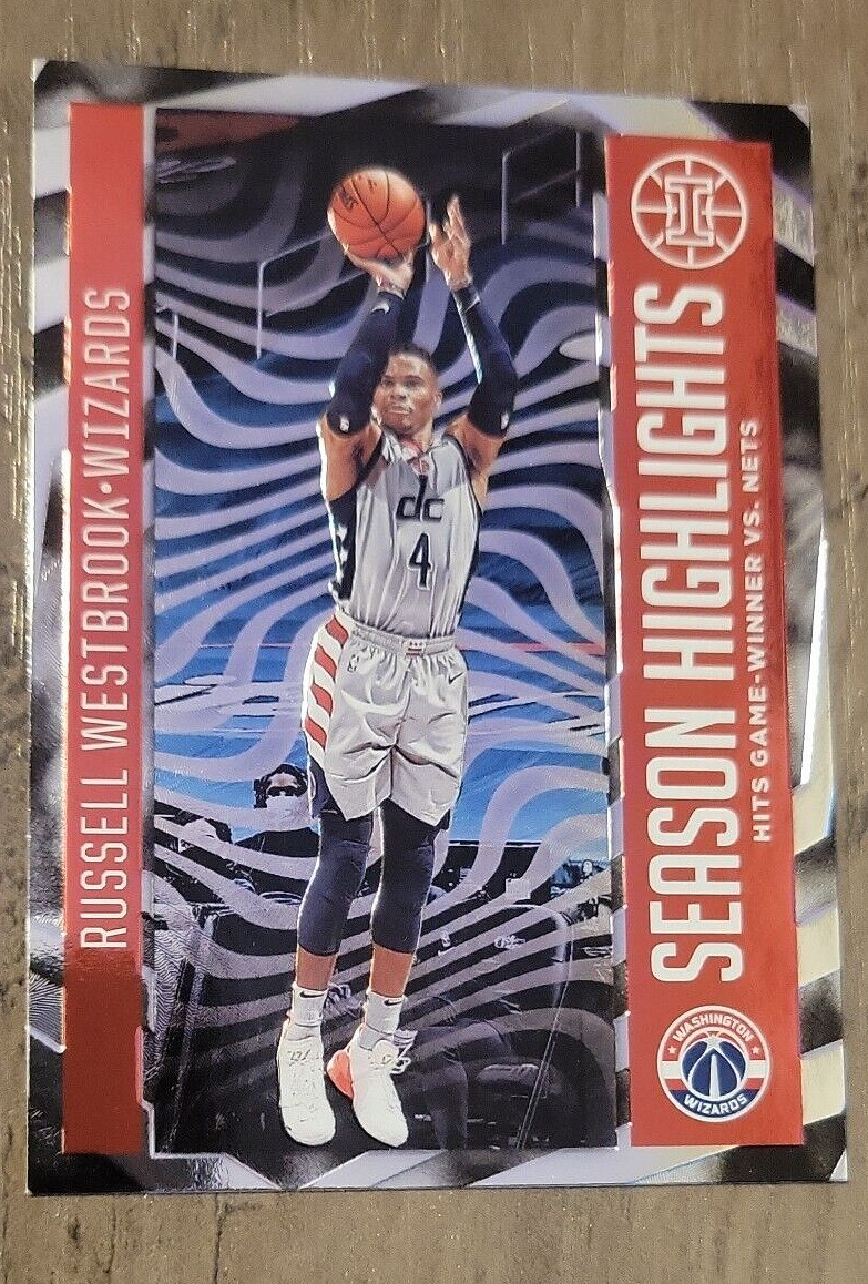 Russell Westbrook 2020-21 Panini Illusions Basketball Season Highlights No. 4
