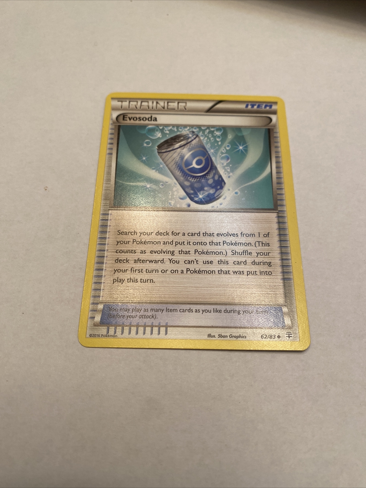 POKEMON Trading Card Trainer Evosoda 62/83
