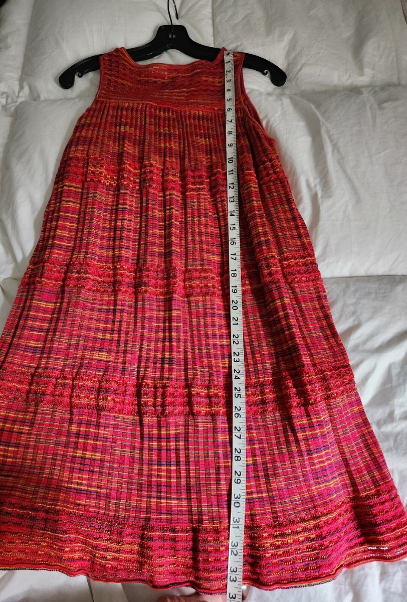 ワンピース MISSONI Woman Dress Red MS25SQ0IBR00ZZ S208H Maxi dress Missoni Red size 36 FR in Viscose - 42526654