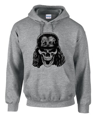 Slayer Rock Music Grau Hoodies Kapuzenpullover -3545 -Grau