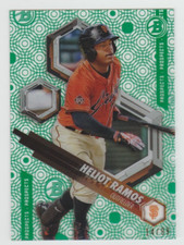 HELIOT RAMOS Giants 2018 Bowman High Tek Prospects GREEN RAINBOW #PHT-HR #14/99