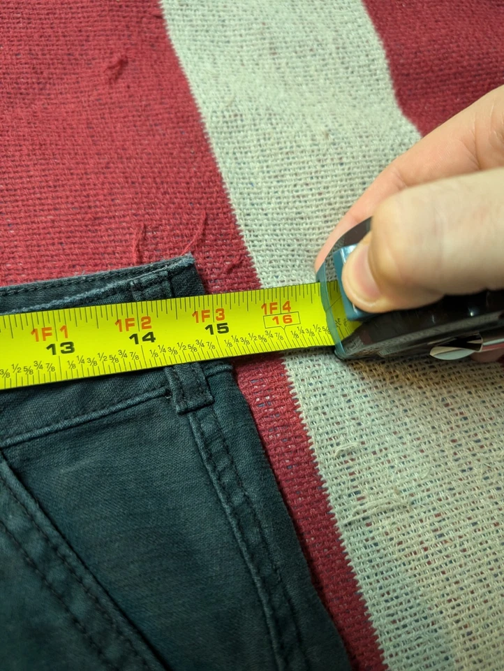 Free People Camo Denim Black Shorts Size 2 Floral Embroidery - Image 4 of 4