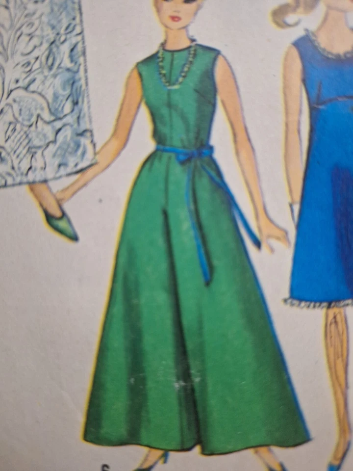 Clothing Fashion Doll 11 1/2" NO JUMPSUIT Simplicity 6208 Sewing Pattern Cut VTG - Image 4 of 4