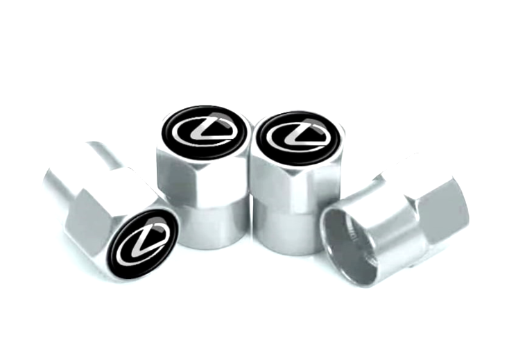 Lexus Metal Tire Rim Wheel Valve Stem Caps eBay