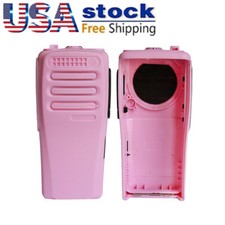 Pink New Repair Front Housing Cover Case for CP200D Two Way Walkie Talkie Radio
