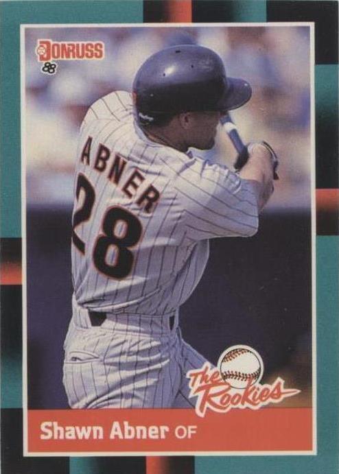 1988 Donruss The Rookies - Shawn Abner #5 - 1 of 1