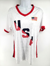 USWNT Women's XL Alex Morgan #13 White Jersey Women's USA Icon Sports