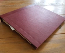 Folder Album Of Worldwide Stamp Covers Mostly 1950's To BBC Research Department