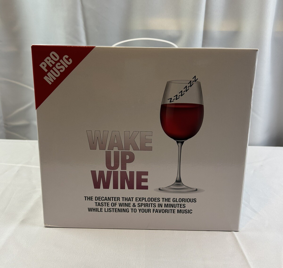 Wake Up Wine Pro S Bluetooth Electric Decanter Speaker WUW201801-image
