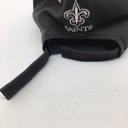 Sombrero New Orleans Saints New Era 9Forty Gris Ajustable Estilo H&L NFL - Imagen 12 de 13