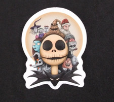 Disney The Nightmare Before Christmas Sticker 2.58" x 1.75" H 