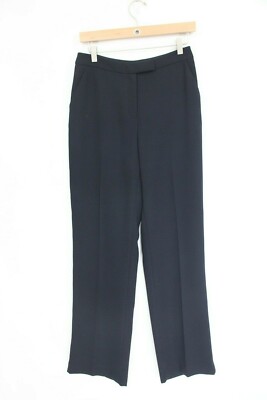 Hobbs London Pants Straight Leg Trouser High Waist sz 4 US Catherine work wear